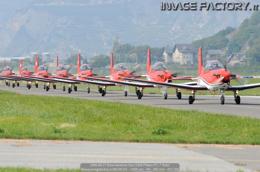 2008-09-27 Base Aerienne Sion 0346 Pilatus PC-7 Team